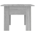 Mesa de centro madera de ingeniería gris Sonoma 55x55x42 cm