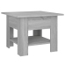 vidaXL Mesa de centro madera de ingeniería gris Sonoma 55x55x42 cm