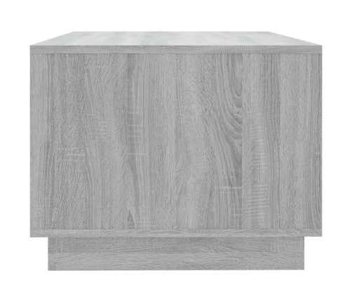 vidaXL Mesa de centro madera de ingeniería gris Sonoma 102x55x43 cm