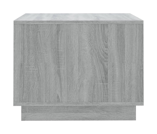 vidaXL Mesa de centro madera de ingeniería gris Sonoma 55x55x43 cm