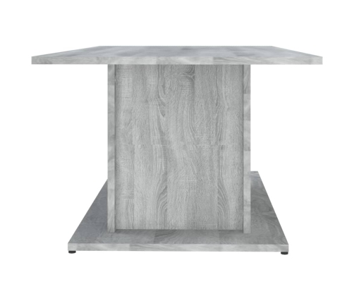 vidaXL Mesa de centro madera de ingeniería gris Sonoma 102x55,5x40 cm