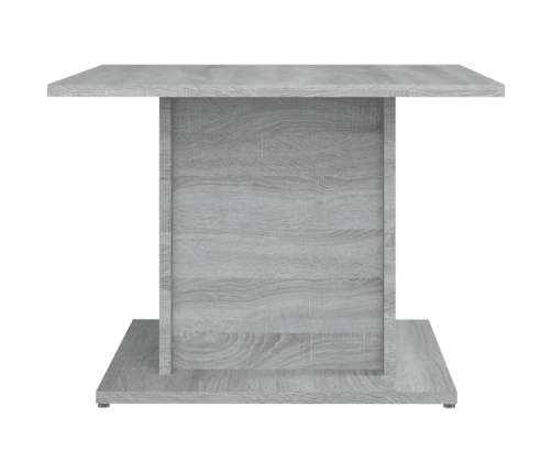 Mesa de centro madera de ingeniería gris Sonoma 55,5x55,5x40 cm