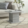 Mesa de centro madera de ingeniería gris Sonoma 55,5x55,5x40 cm