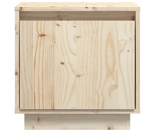 Mesita de noche de madera maciza de pino 40x30x40 cm