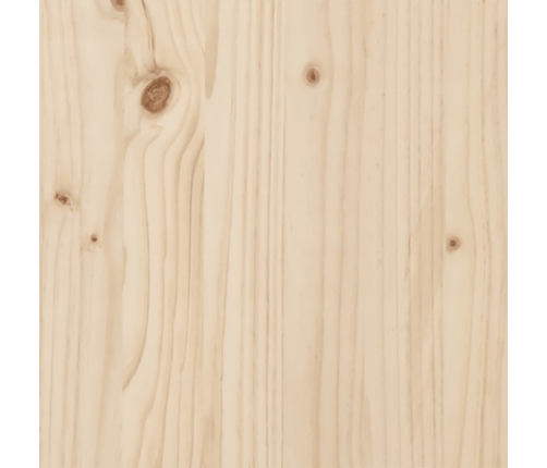 Mesita de noche de madera maciza de pino 40x30x40 cm