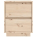 vidaXL Mesita de noche madera maciza de pino 40x35x50 cm