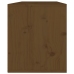 Armarios pared 2 uds madera maciza pino marrón miel 45x30x35 cm