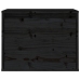 Armario de pared de madera maciza de pino negro 45x30x35 cm