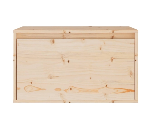 Armario de pared de madera maciza de pino 60x30x35 cm