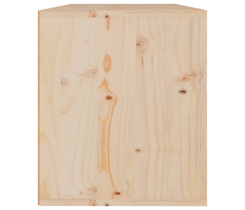 vidaXL Armario de pared de madera maciza de pino 60x30x35 cm