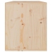 Armario de pared de madera maciza de pino 60x30x35 cm