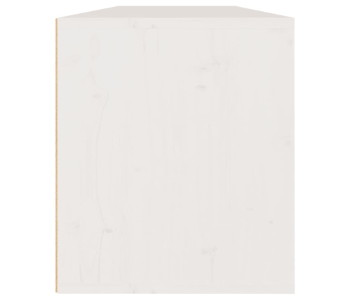 Armarios de pared 2 uds madera maciza pino blanco 60x30x35 cm