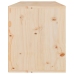 Armario de pared de madera maciza de pino 80x30x35 cm
