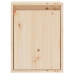 Armario de pared de madera maciza de pino 30x30x40 cm