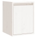 Armario de pared de madera maciza de pino blanco 30x30x40 cm