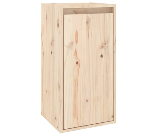 vidaXL Armario de pared de madera maciza de pino 30x30x60 cm