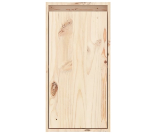 vidaXL Armario de pared de madera maciza de pino 30x30x60 cm