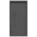 vidaXL Armario de pared de madera maciza de pino gris 30x30x60 cm