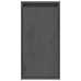 vidaXL Armarios de pared 2 uds madera maciza de pino gris 30x30x60 cm