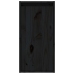 Armario de pared de madera maciza de pino negro 30x30x60 cm