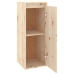 Armario de pared de madera maciza de pino 30x30x80 cm