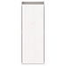 Armario de pared de madera maciza de pino blanco 30x30x80 cm