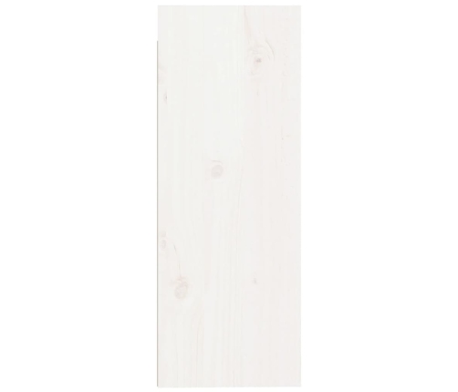 Armario de pared de madera maciza de pino blanco 30x30x80 cm