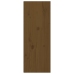 vidaXL Armario de pared madera maciza de pino marrón miel 30x30x80 cm