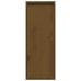 Armario de pared 2 uds madera de pino marrón miel 30x30x80 cm