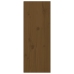 Armario de pared 2 uds madera de pino marrón miel 30x30x80 cm