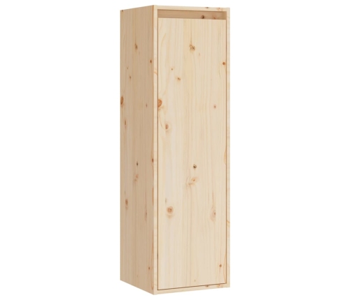 Armario de pared de madera maciza de pino 30x30x100 cm