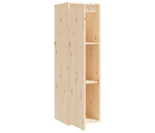 Armario de pared de madera maciza de pino 30x30x100 cm