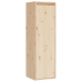 vidaXL Armario de pared 2 unidades madera maciza de pino 30x30x100 cm