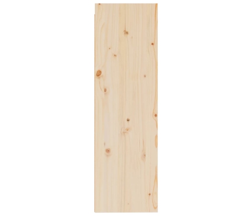 Armario de pared 2 unidades madera maciza de pino 30x30x100 cm