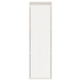 vidaXL Armario de pared 2 uds madera maciza pino blanco 30x30x100 cm