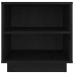 vidaXL Mesitas de noche 2 uds madera maciza de pino negro 40x34x40 cm