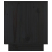 Mesitas de noche 2 uds madera maciza de pino negro 40x34x40 cm