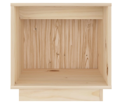 Mesita de noche de madera maciza de pino 40x30x40 cm