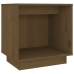 vidaXL Mesita de noche de madera maciza de pino marrón miel 40x30x40cm