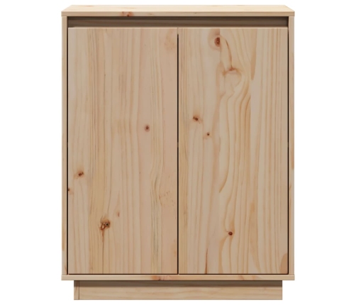 Aparador de madera maciza de pino 60x34x75 cm