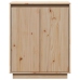 Aparador de madera maciza de pino 60x34x75 cm