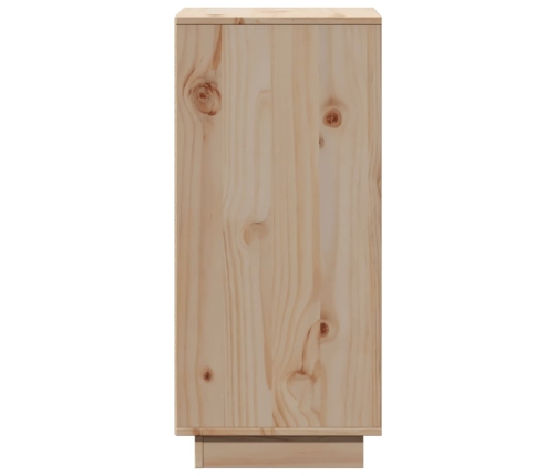 Aparador de madera maciza de pino 31,5x34x75 cm