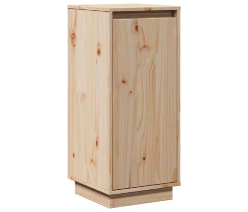 Aparador 2 uds madera maciza de pino 31,5x34x75 cm