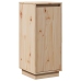 Aparador 2 uds madera maciza de pino 31,5x34x75 cm