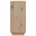 Aparador 2 uds madera maciza de pino 31,5x34x75 cm