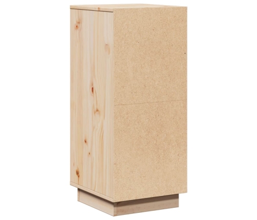 Aparador 2 uds madera maciza de pino 31,5x34x75 cm