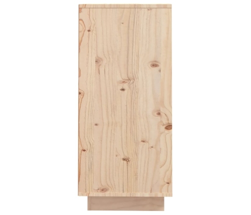 Aparador de madera maciza de pino 60x34x75 cm