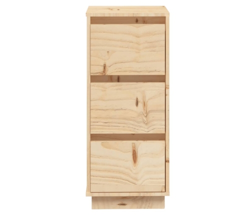 Aparador de madera maciza de pino 32x34x75 cm