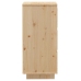 Aparador 2 uds madera maciza de pino 32x34x75 cm