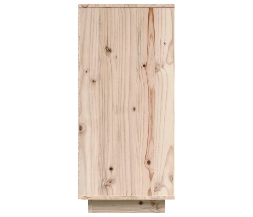 Aparador de madera maciza de pino 60x34x75 cm